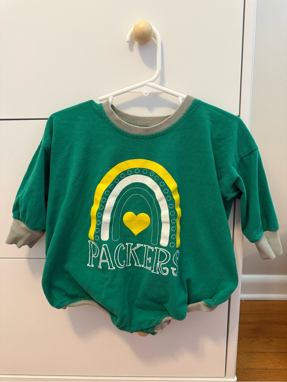 Packers long sleeve bubble